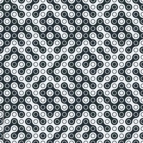 Truchet Random Pattern Generative Tile Art background illustration