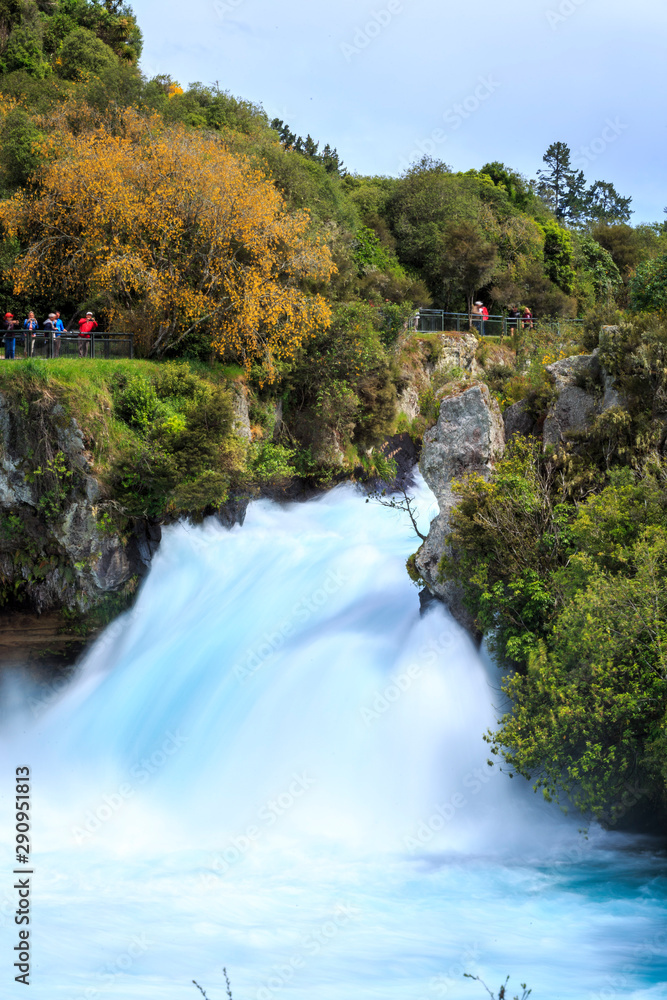 Naklejka premium Huka Falls, Taupo, North island, New Zealand