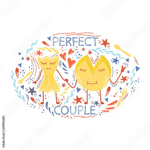 Cheese and pasta perfect couple