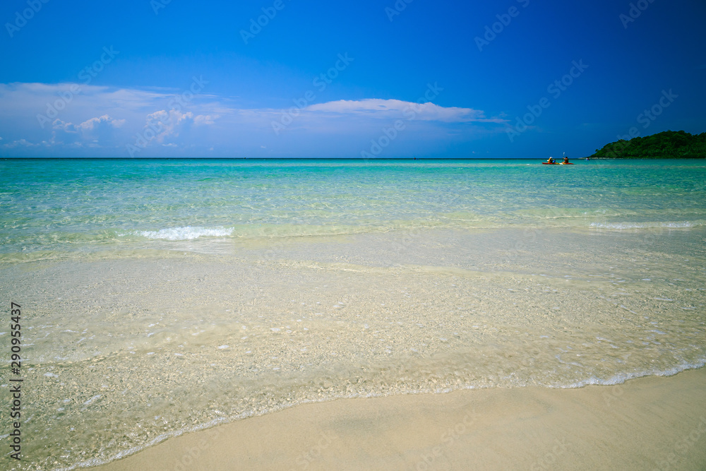 Fototapeta premium beach and tropical sea