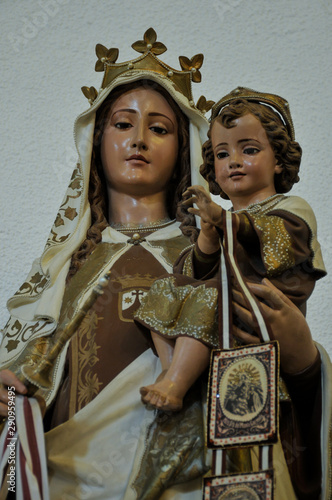 Staue of Our Lady of Mount Carmel