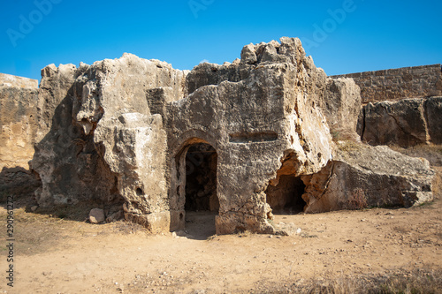 The ancient necropolis of the city, due to the splendor of the funerary structures, is called the Royal Tombs. The Romans sacked it and turned the necropolis into a quarry.