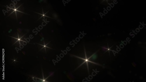 shining star flashing disco lights background