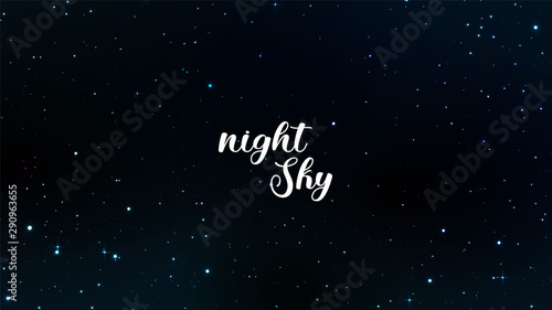 Night Sky Backrgound