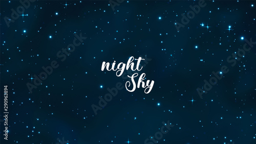 Night Sky Backrgound