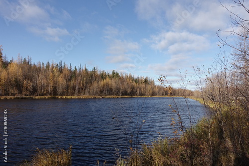 lake in autumn