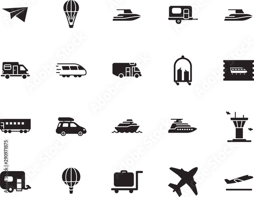 holiday vector icon set such as: architecture, front, shipping, cruiser, roof, mail, template, controller, station, subway, arrival, box, life, water, bag, access, company, silver, tower, pass, sport