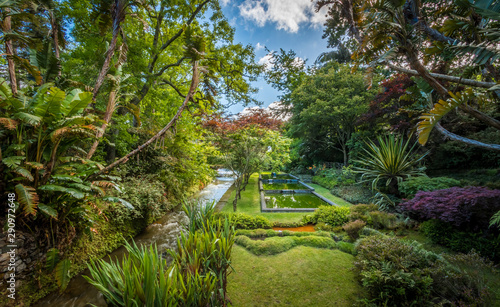 Terra Nostra Park at Azores, Sao Miguel, Portugal