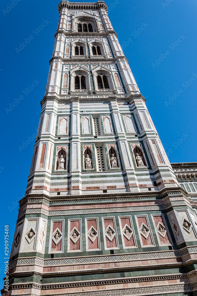 Beautiful view of the medieval center of Florence Beautiful view of the medieval center of Florence