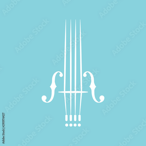 Cello icon vector illustration