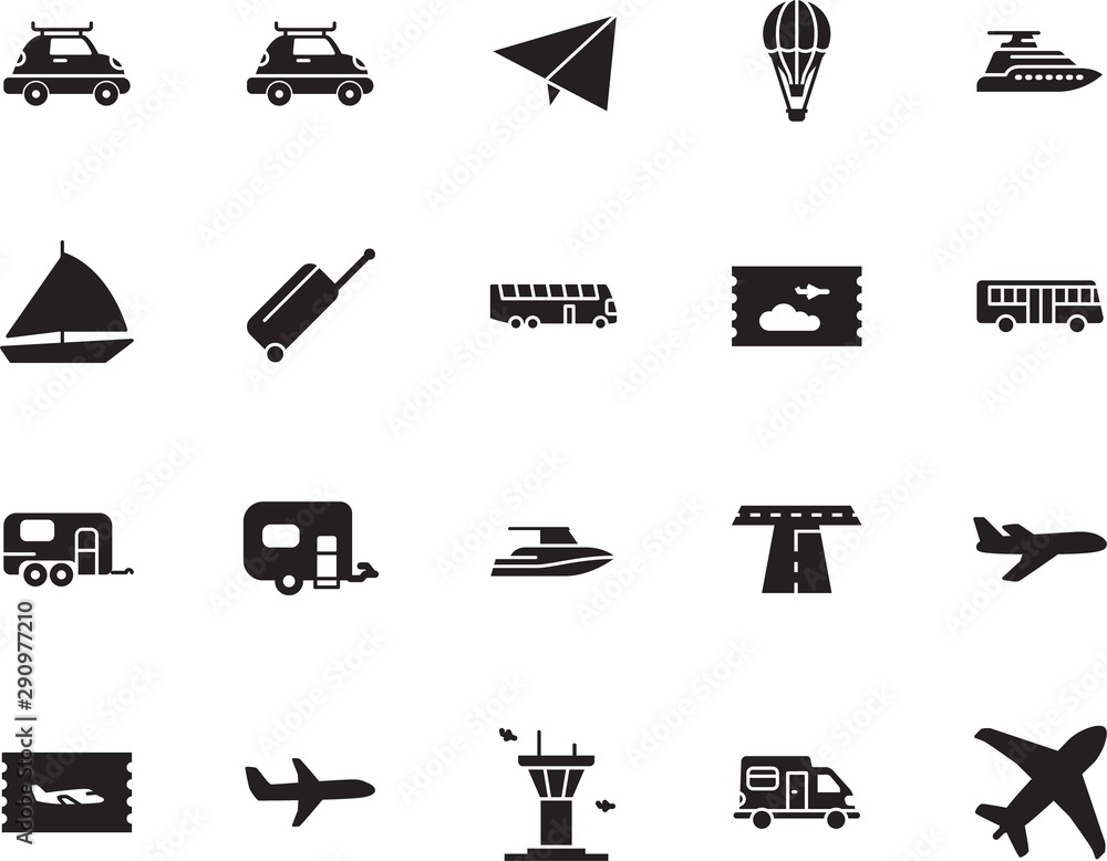 Fototapeta premium holiday vector icon set such as: regatta, outdoor, asphalt, voyage, up, street, roadside, action, wind, mail, stripe, ship, speed, basket, life, architecture, balloon, road, terminal, race, highway