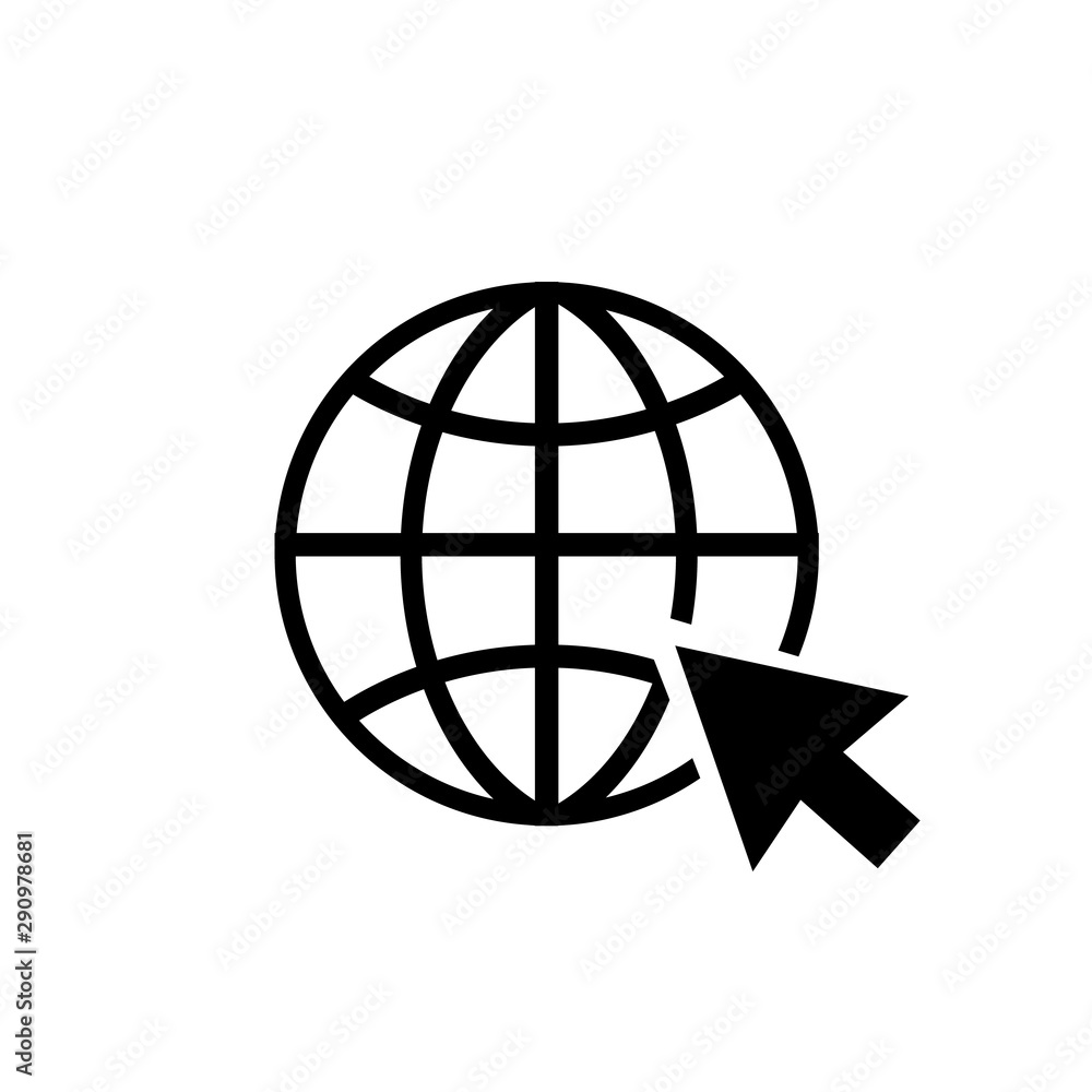 Go to web icon symbol Go to web icon symbol