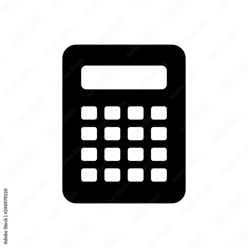 Taschenrechner und Hintergrund Taschenrechner und Hintergrund