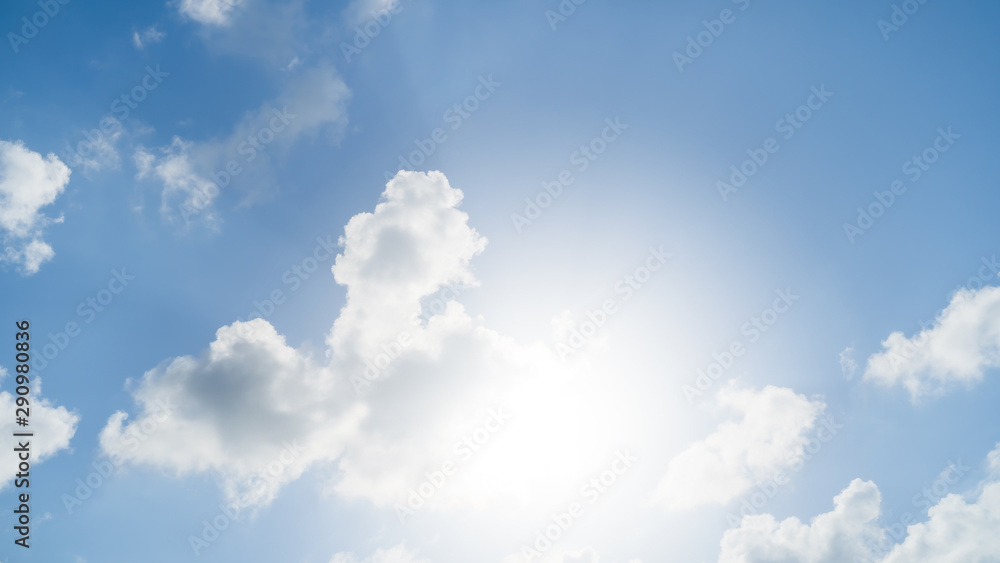 Blue sky with cloud sun at Phuket Thailand. Blue sky with cloud sun at Phuket Thailand.