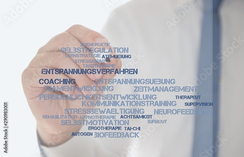 Obraz na płótnie Stressmanagement