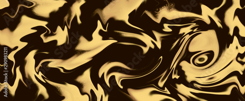 abstract golden background ,molten gold