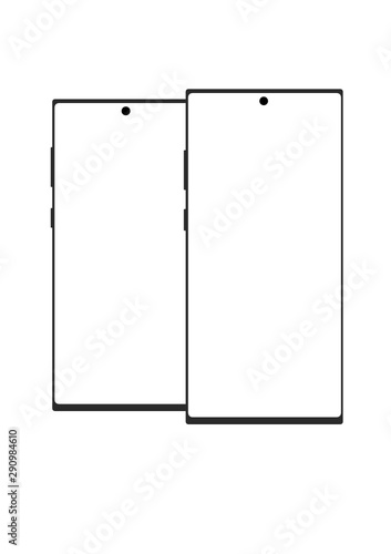 Samsung Galaxy Note 10 & Note 10+, Mockup Template
