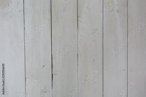 テクスチャ― 古びた白い木の壁 texture of old wooden wall
