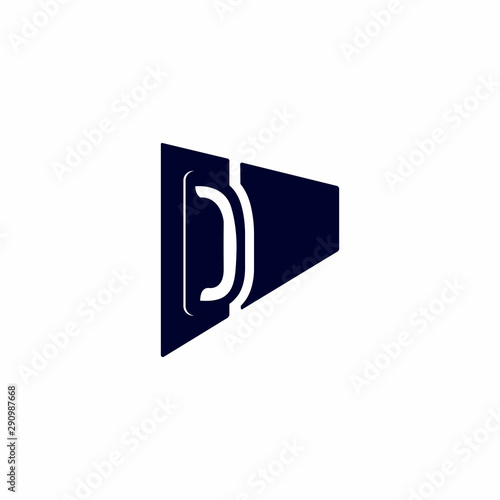 Vector Grouting Icon Design Sideways Right