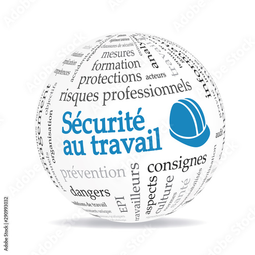 Logo sécurité au travail.