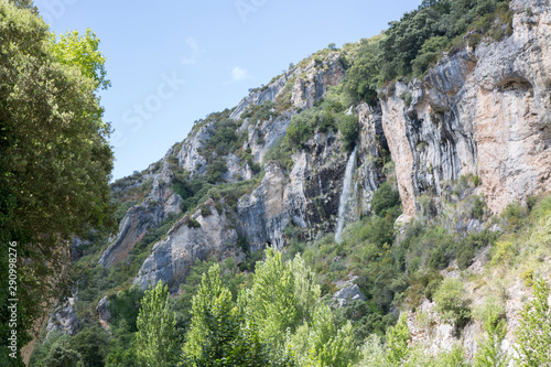 Waterfall in Tobera, Frias