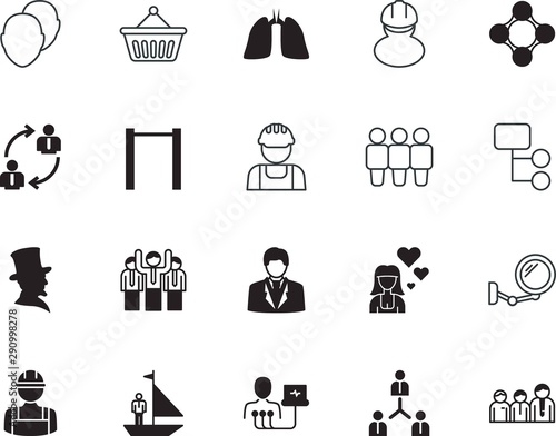 people vector icon set such as: sailing, factory, abraham, love, linear, hospital, recreation, basket, 3d, join, happy, shop, angle, no, shiny, innovation, diagnostic, small, breathe, day, doctor
