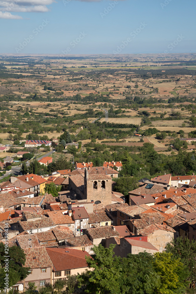 Church and Countryside, Poza de la Sal, Burgos