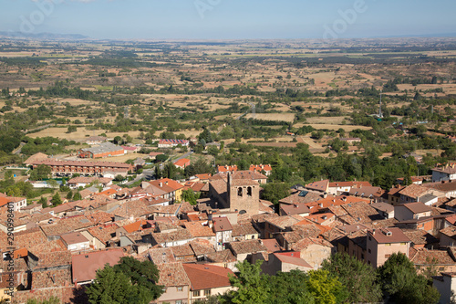 Church and Village, Poza de la Sal, Burgos