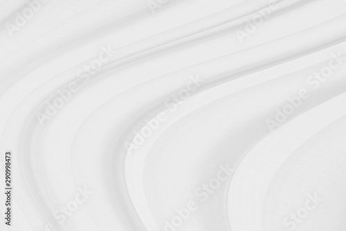 Abstract Background on isolated. Abstract white waves. Wave from Curtain. © Likhit Wongphen