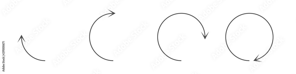 Arrow icon set Arrow icon set