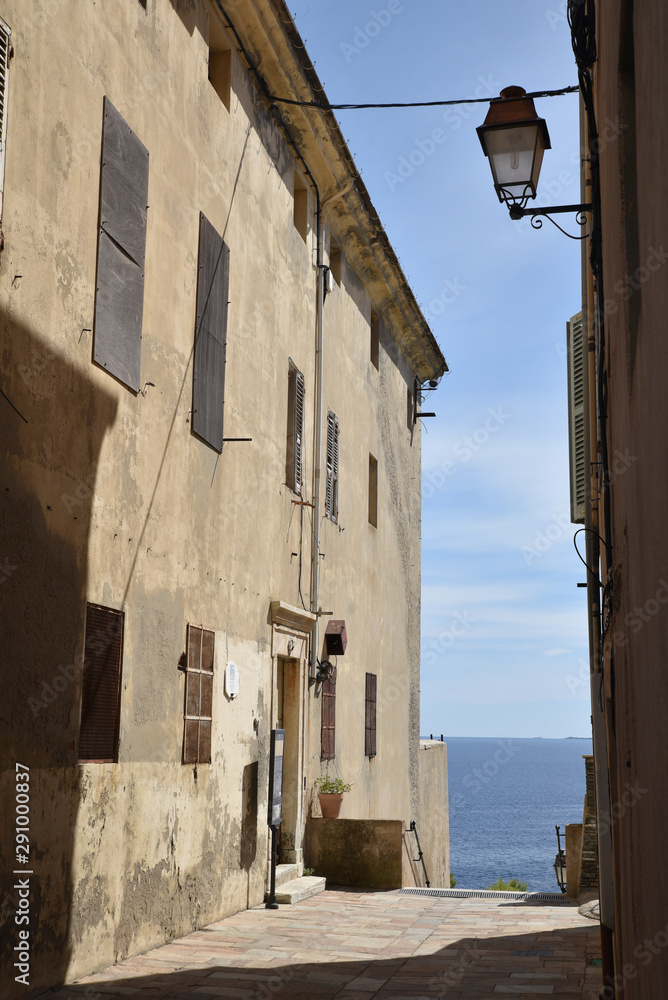 Ruelle de la citadelle de Bastia, Corse