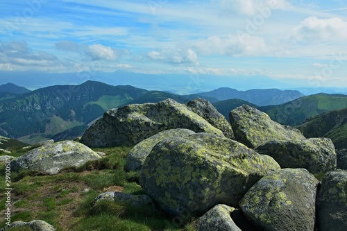 Slovakia-view from the Journey of the Heroes of SNP near Chopok peak in the Low Tatras © bikemp