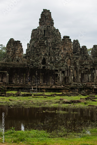 Imagen de unos templos en Angkor Thom en Camboya