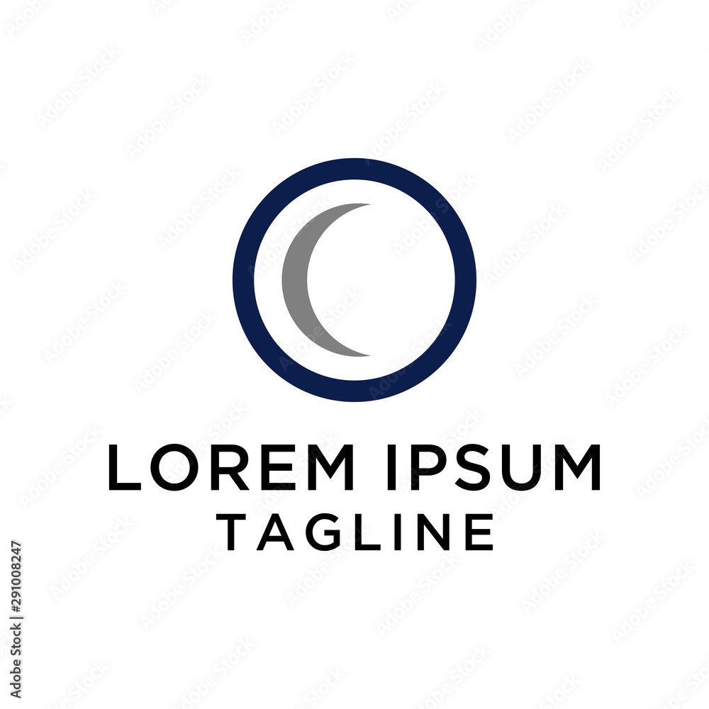 circle tech logo design template circle tech logo design template