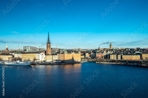Stockholm city in Sweden. © surangaw