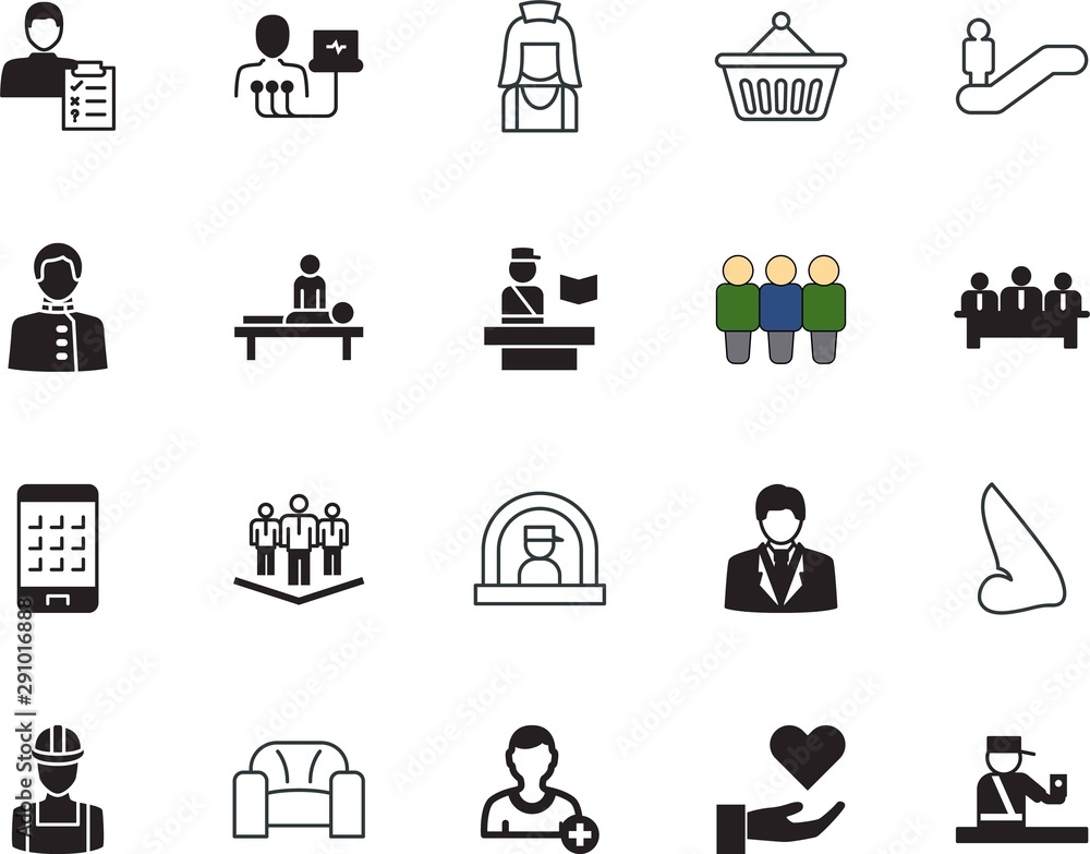 people vector icon set such as: registration, priest, religious, receptionist, religion, group, electronic, escalate, art, mop, orthodox, hard, wash, trust, welcome, create, therapy, love, market people vector icon set such as: registration, priest, religious, receptionist, religion, group, electronic, escalate, art, mop, orthodox, hard, wash, trust, welcome, create, therapy, love, market