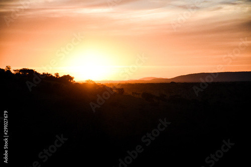 African sunset