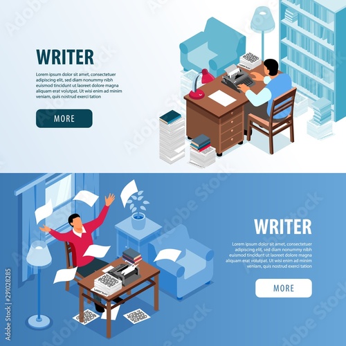 Writer Web Banners 