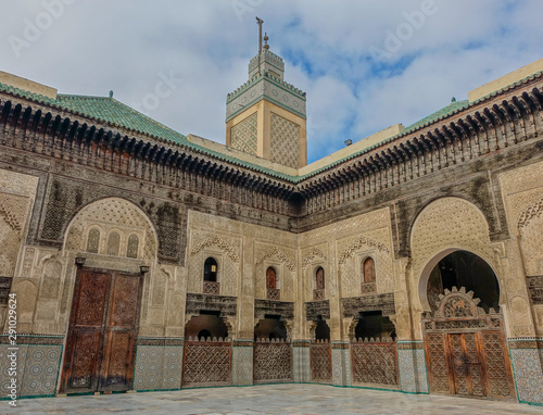 Madrasa in Fez photo