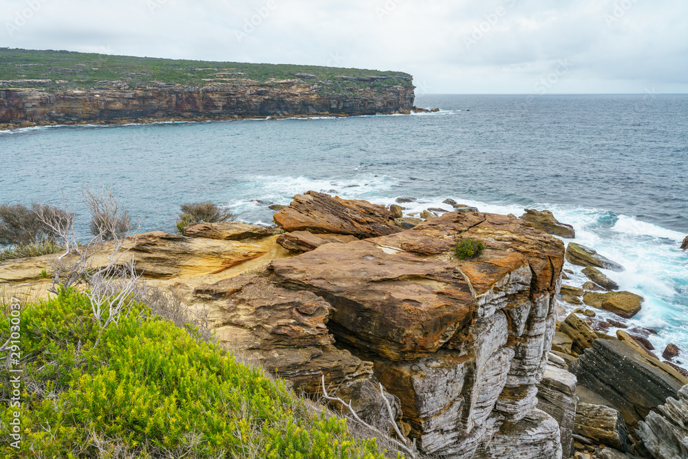 hikink in the royal national park, providential lookout point, australia 45