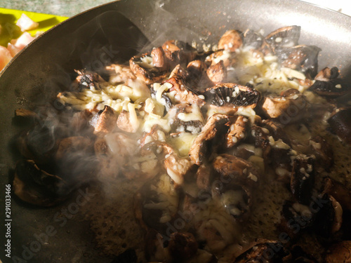 mushroom with cheese