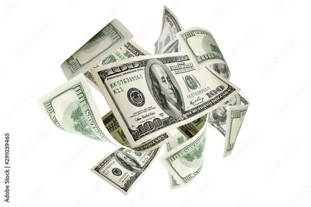Money background. Hundred dollars of America. Usd cash money falling. Money background. Hundred dollars of America. Usd cash money falling.