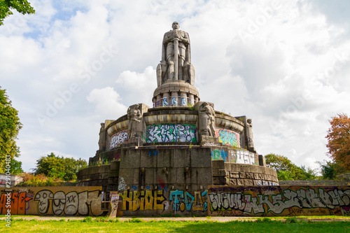 Foto Bismarck monument in Hamburg
