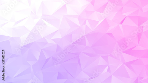 Pastel Cold Pink Low Poly Backdrop Design