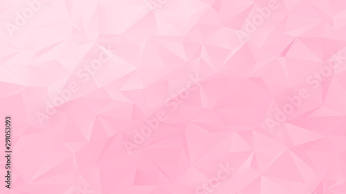 Pastel Pale Pink Low Poly Backdrop Design