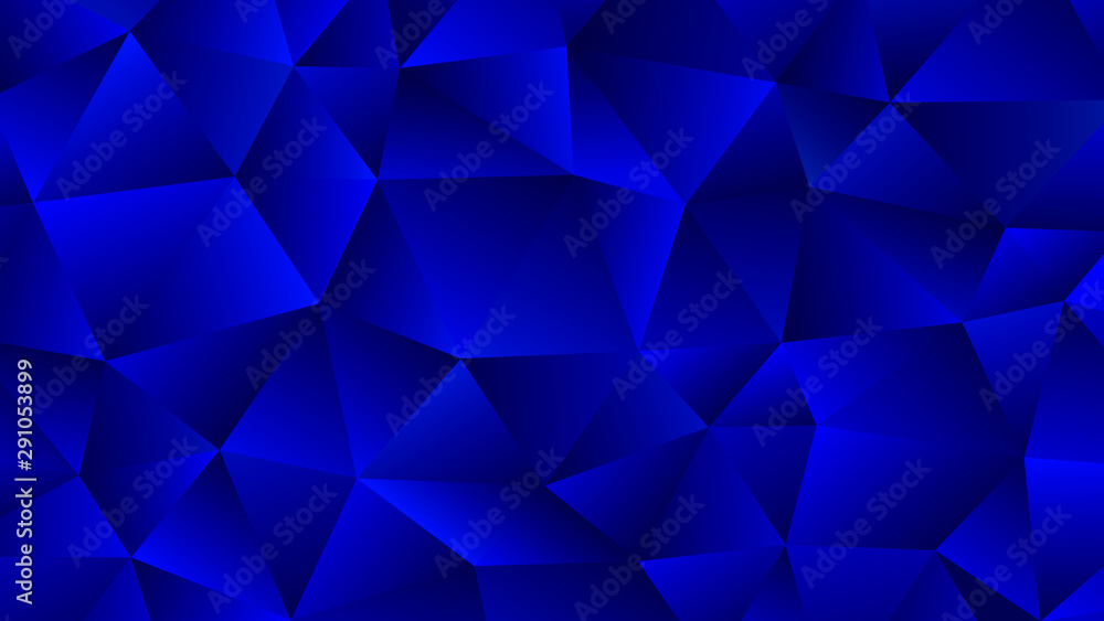 Low Poly Backdrop Design in Blue Hues Low Poly Backdrop Design in Blue Hues
