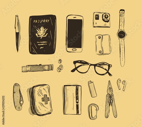 stainless steel pocketknife with blackwash finish on blade and handle