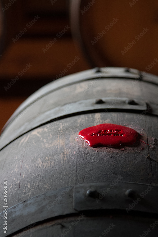Obraz premium wine barrel