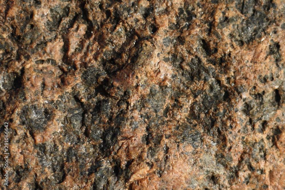 Red granite stone: texture or background Red granite stone: texture or background