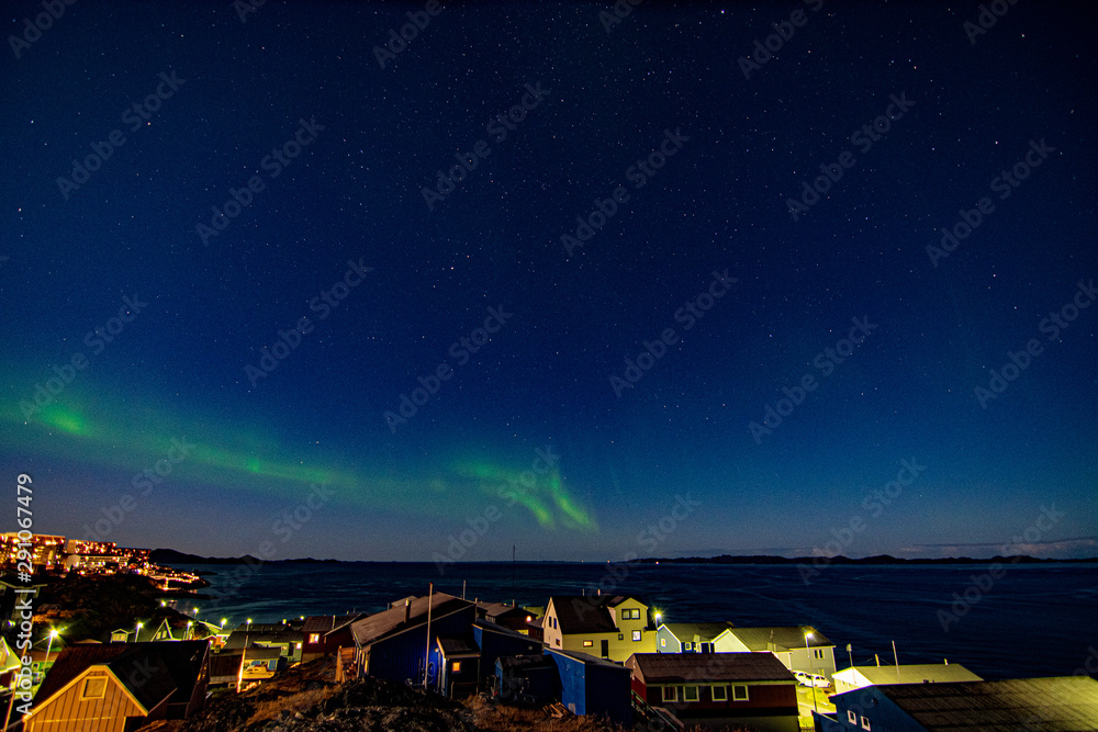 Naklejka premium Aurora Borealis
